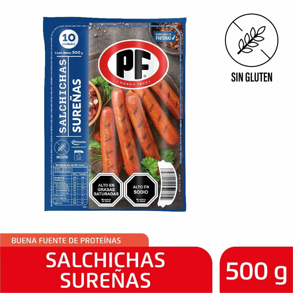 Salchicha sureña PF 10 un 500 g