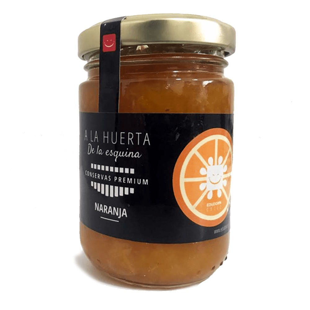 Mermelada A la Huerta de la Esquina naranja frasco 165 g