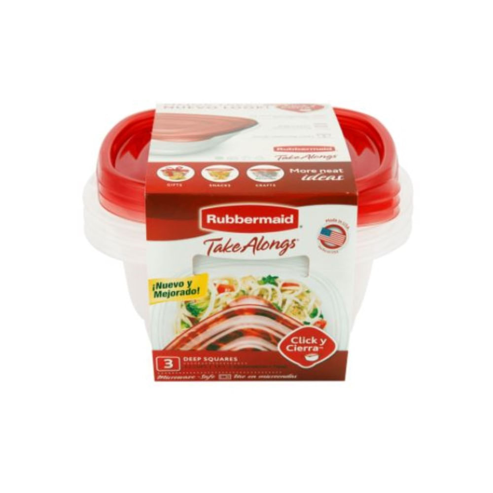 Pack Hermetico Cua 1.2 Lt T.Alongs 3 Un