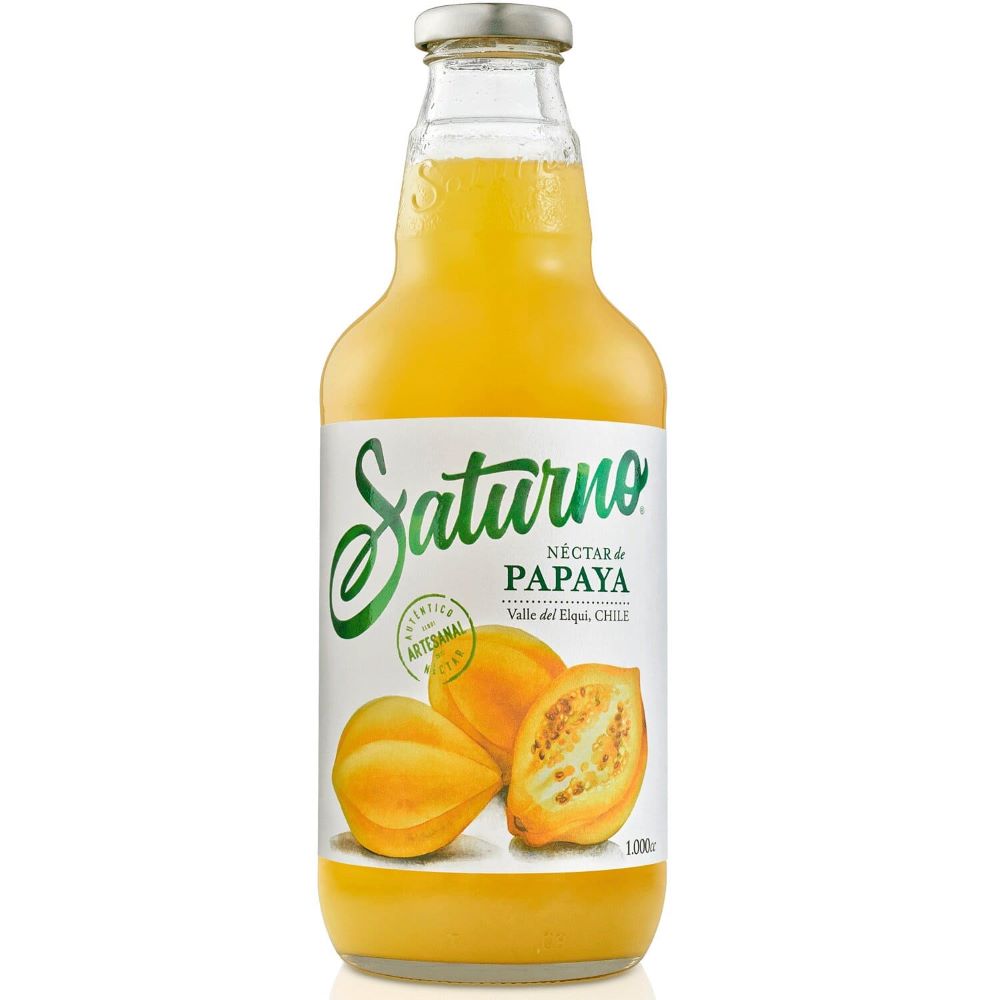 Néctar Saturno Papaya botella 1 L
