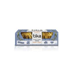 Galletas Tika crackers cúrcuma caja 140 g