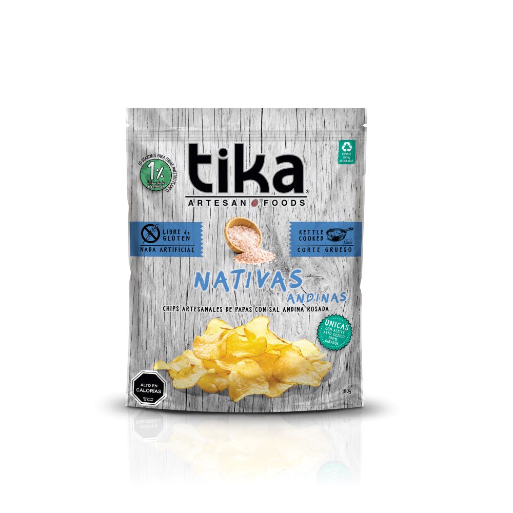 Papas Tika chips nativas andinas 180 g