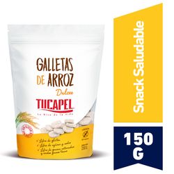 Galletas de Arroz Dulces Tucapel 150 Gr.