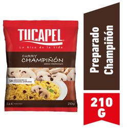 Arroz preparado Tucapel curry champiñón 210 g