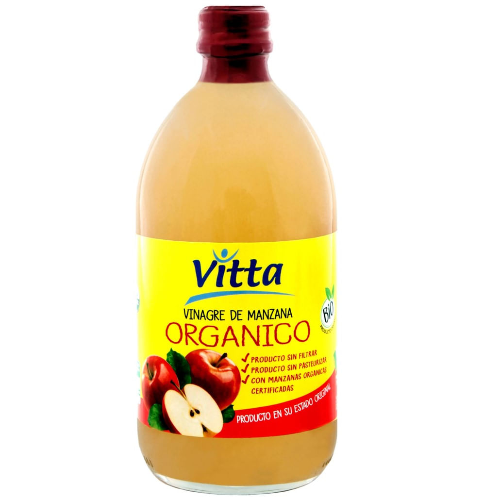 Vinagre de manzana Vitta orgánico 500 ml