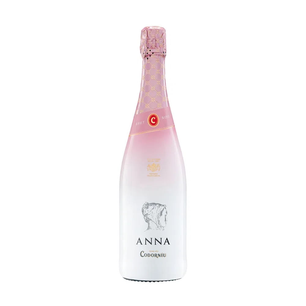 Espumante Anna Codorníu brut rosé botella 750 cc