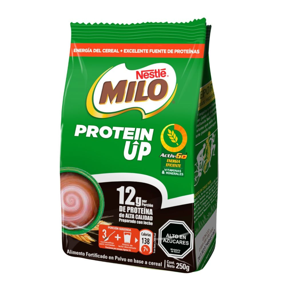 Saborizante para leche Milo activ-go bolsa 250 g