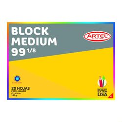 Block Artel medium  99 1/8 liso