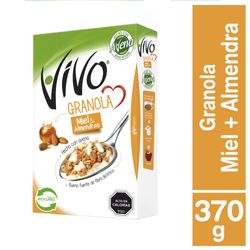 Cereal Vivo granola miel y almendras 370 g