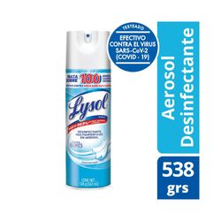 Desinfectante Lysol crisp linen aerosol 538 ml