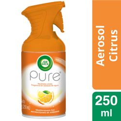 Desodorante ambiental Air Wick pure premium cítricos aerosol 250 ml