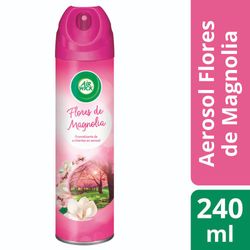 Desodorante ambiental Air Wick regular flores de magnolia aerosol 240 ml