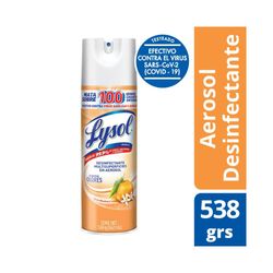 Desinfectante Lysol citrus aerosol 538 g
