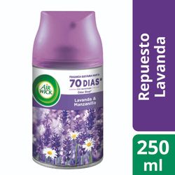 Desodorante ambiental Air Wick freshmatic lavanda repuesto 250 ml