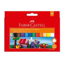 Plasticina Faber Castell 12 colores