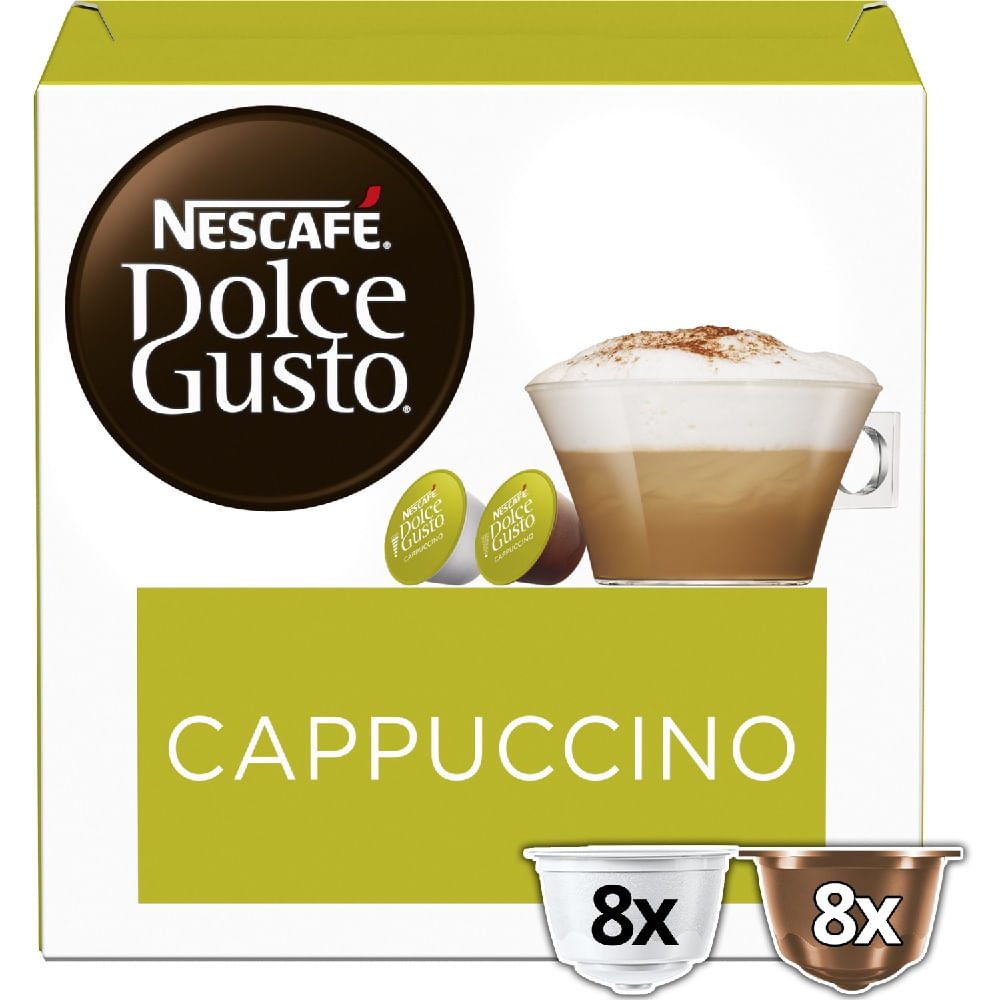 Cápsulas Nescafé Dolce Gusto cappuccino 16 un