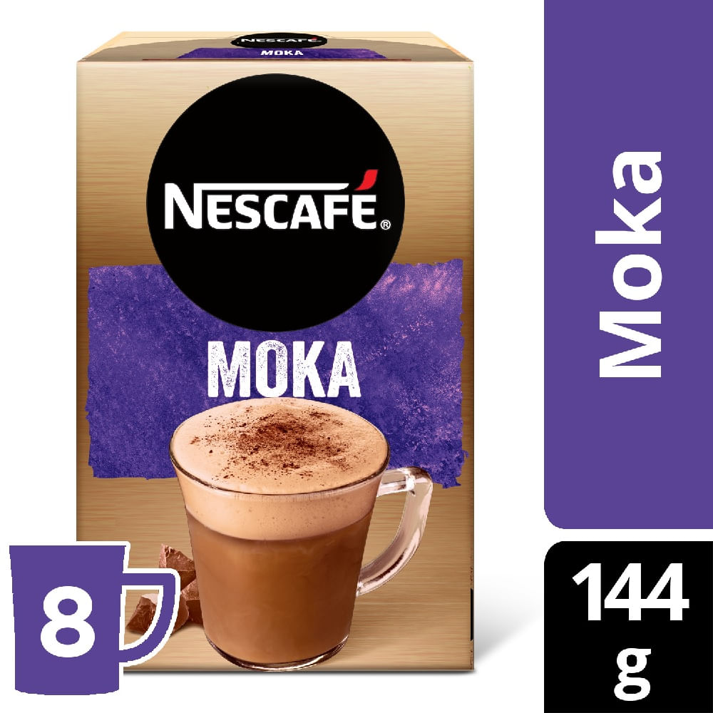 Pack Café Nescafé moka 8 un de 18 g