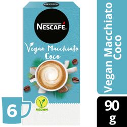 Café Nescafé vegan macchiato coco 6 sobres