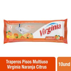 Trapero húmedo Virginia con ojal aroma naranja 10 un