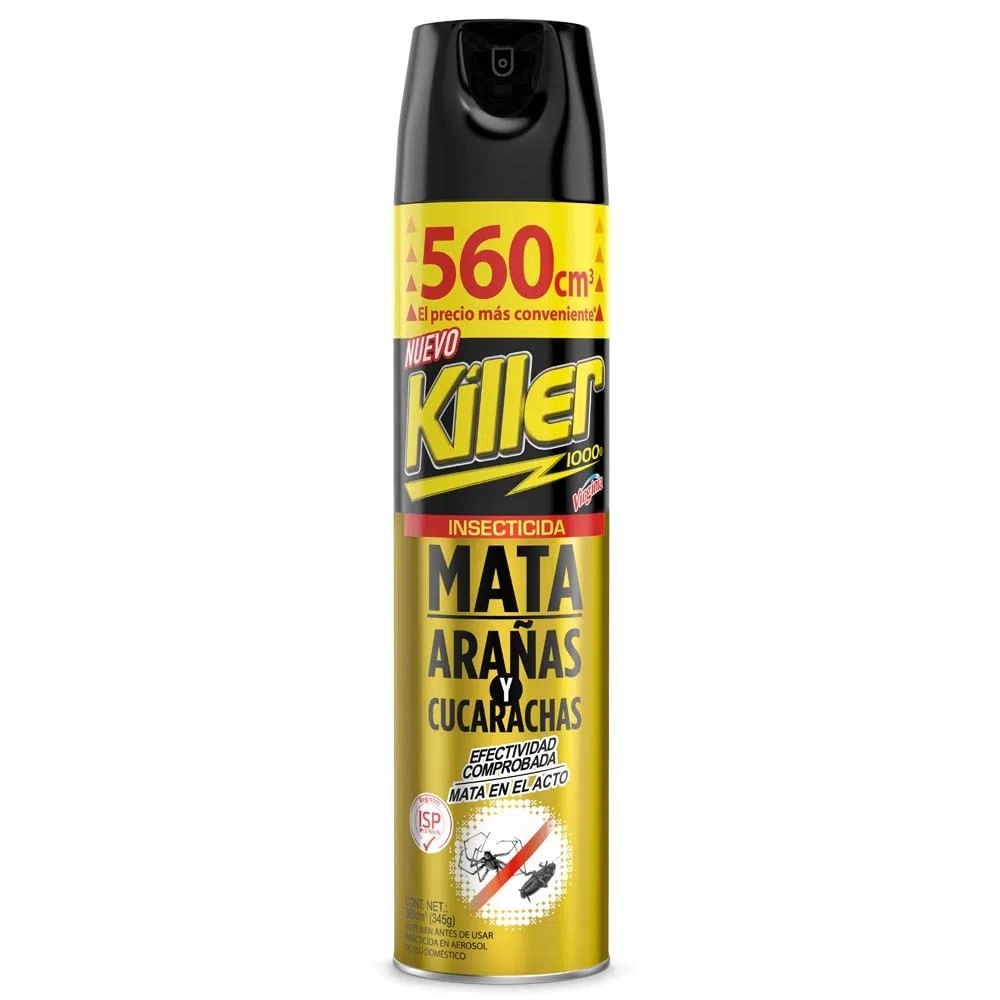 Insecticida Arañas Y Cucarachas Killer 560 Cc Insecticida Arañas Y Cucarachas Killer 560 Cc