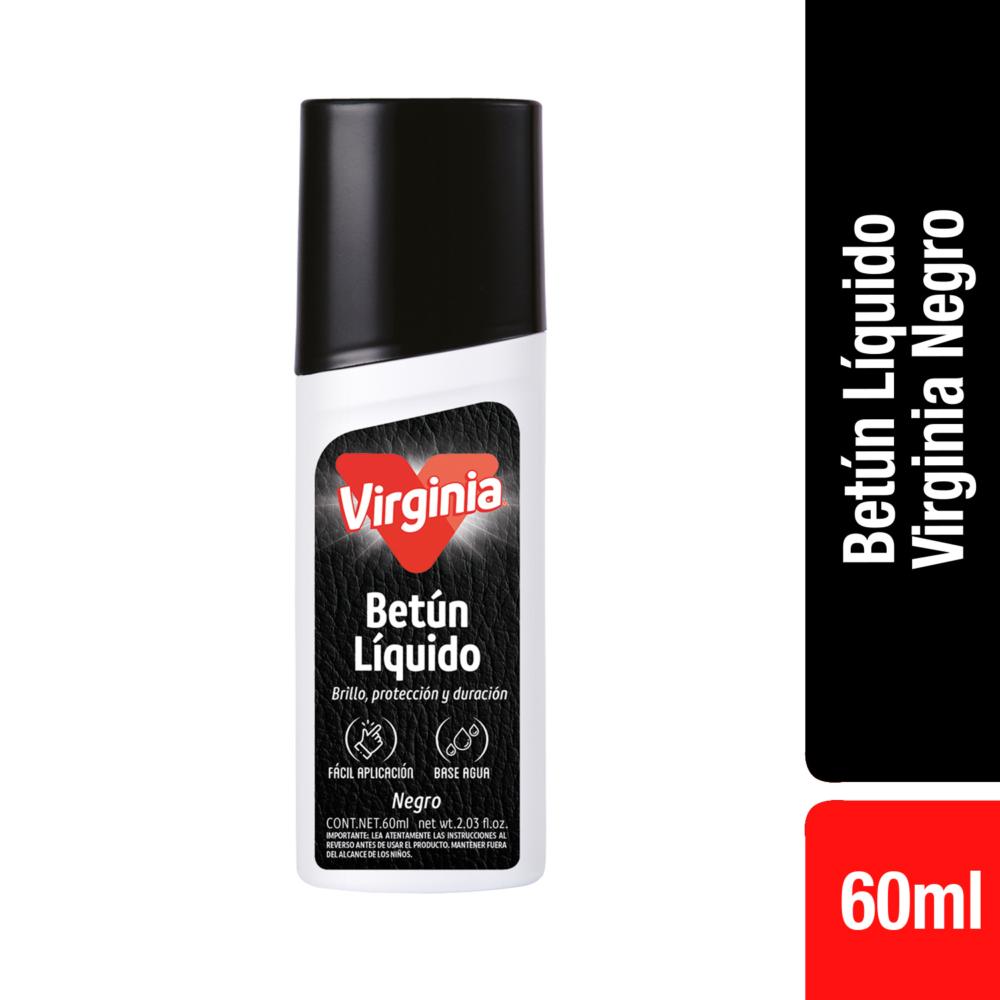 Betún líquido Virginia negro botella 60 ml