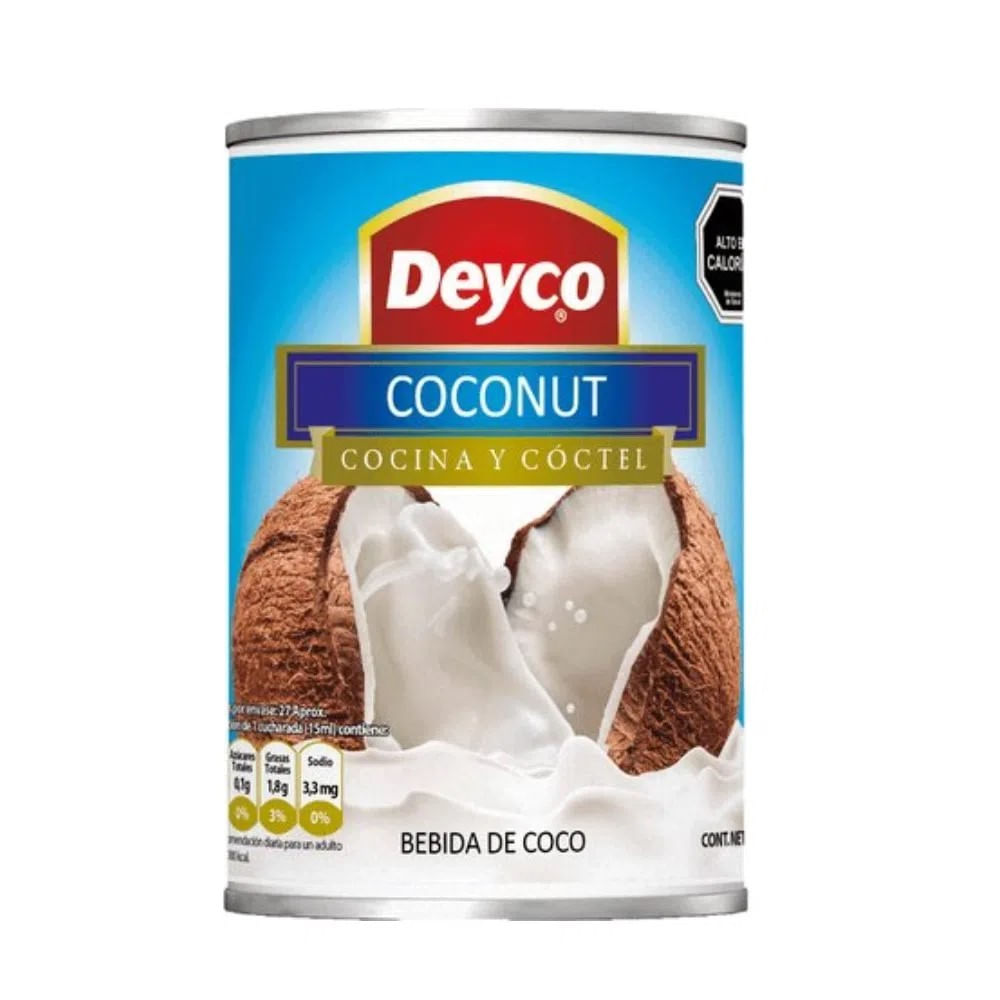 Bebida de coco Deyco lata 400 ml Bebida de coco Deyco lata 400 ml