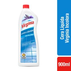 Cera líquida Virginia incolora pisos plasticos botella 900 ml