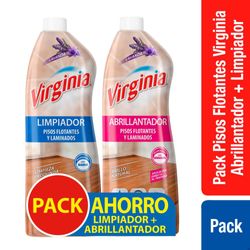 Pack Limpiapisos Virginia + Abrillantador lavanda 900 ml