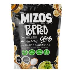 Chips popped Mizos papa sal de mar doy pack 105 g