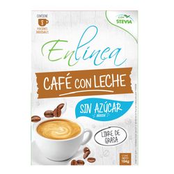 Café En Línea con stevia con leche 104 g