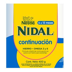 Fórmula infantil Nidal 2 lactante 400 g