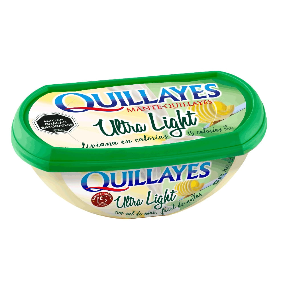 Mantequilla Quillayes ultra light pote 200 g