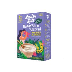 Cereal Smiley Kids baby rice berries 150 g
