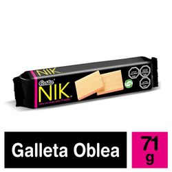 Galletas Costa Nik oblea rellena frutilla 71 g
