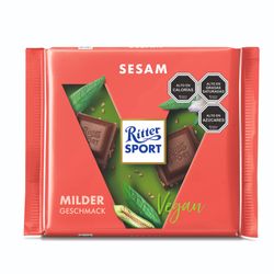 Chocolate Ritter vegano sésamo 100 g