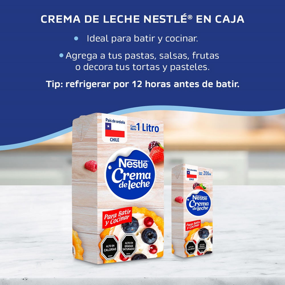 Crema de Leche Nestlé Tarro 157 g