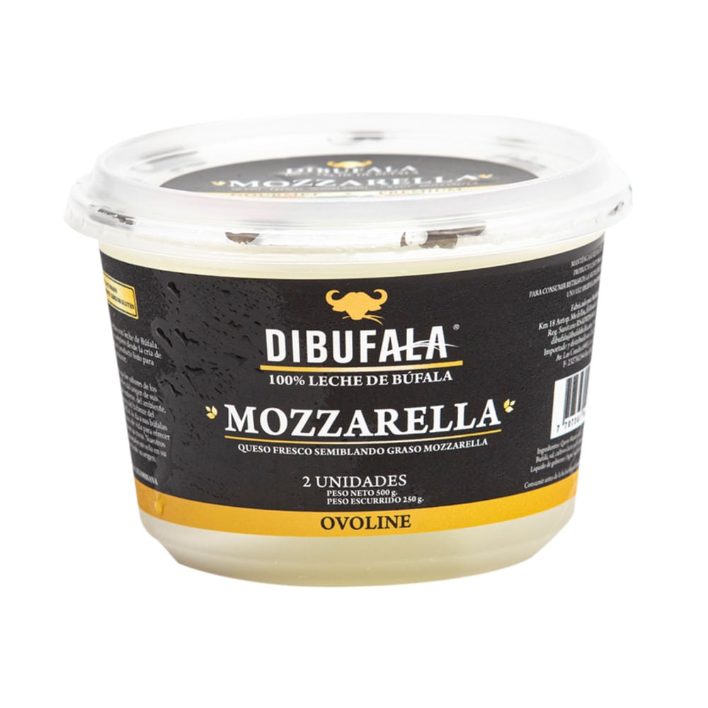 Queso mozzarella Dibúfala 250 g