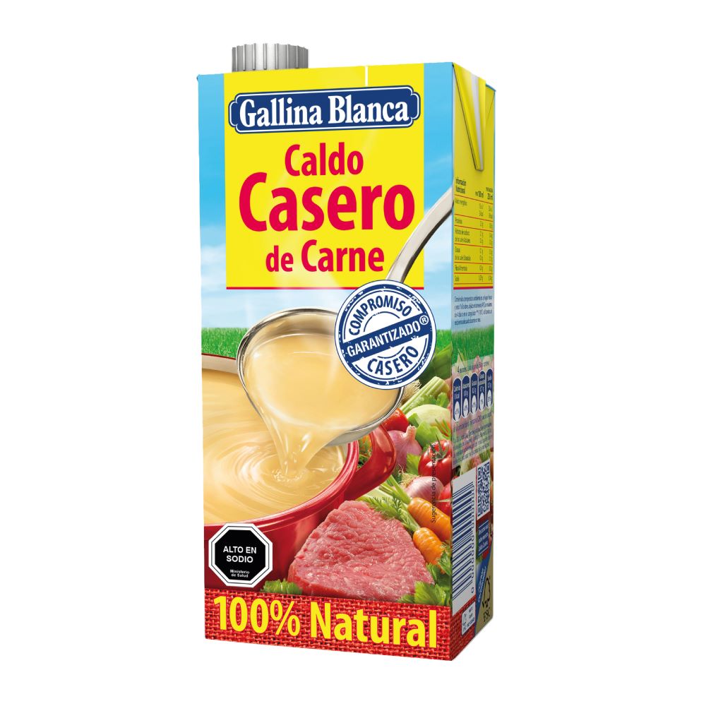 Caldo casero Gallina Blanca carne 1 L