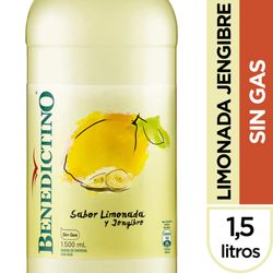 Agua Benedictino limonada jengibre 1.5 L