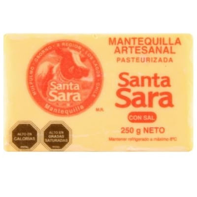 Mantequilla de campo Santa Sara 250 g
