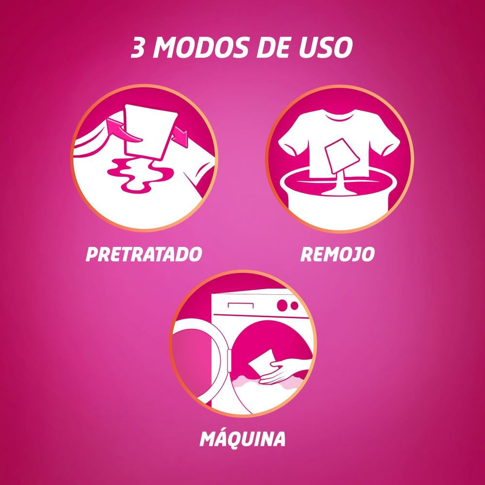 Quitamanchas Vanish rosa polvo 450 g Quitamanchas Vanish rosa polvo 450 g