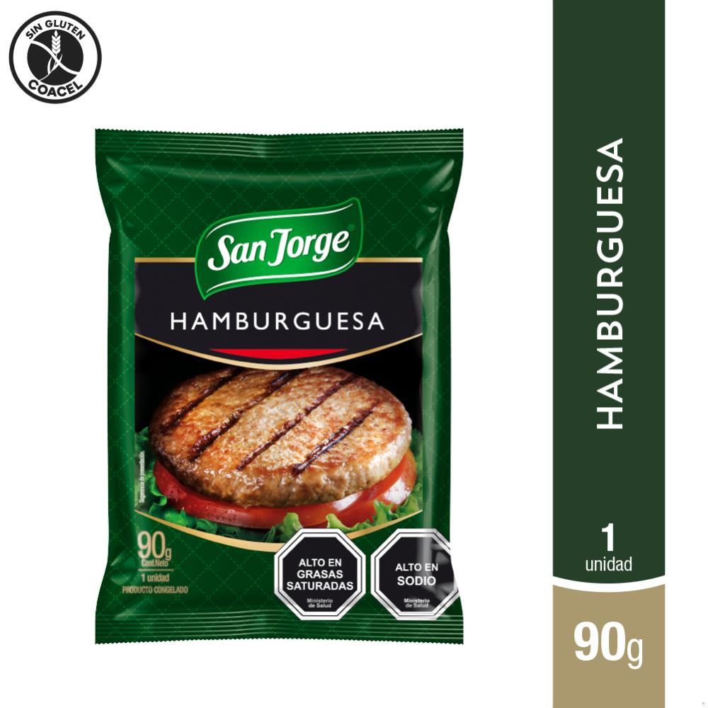 Hamburguesa vacuno y cerdo san Jorge 90 g