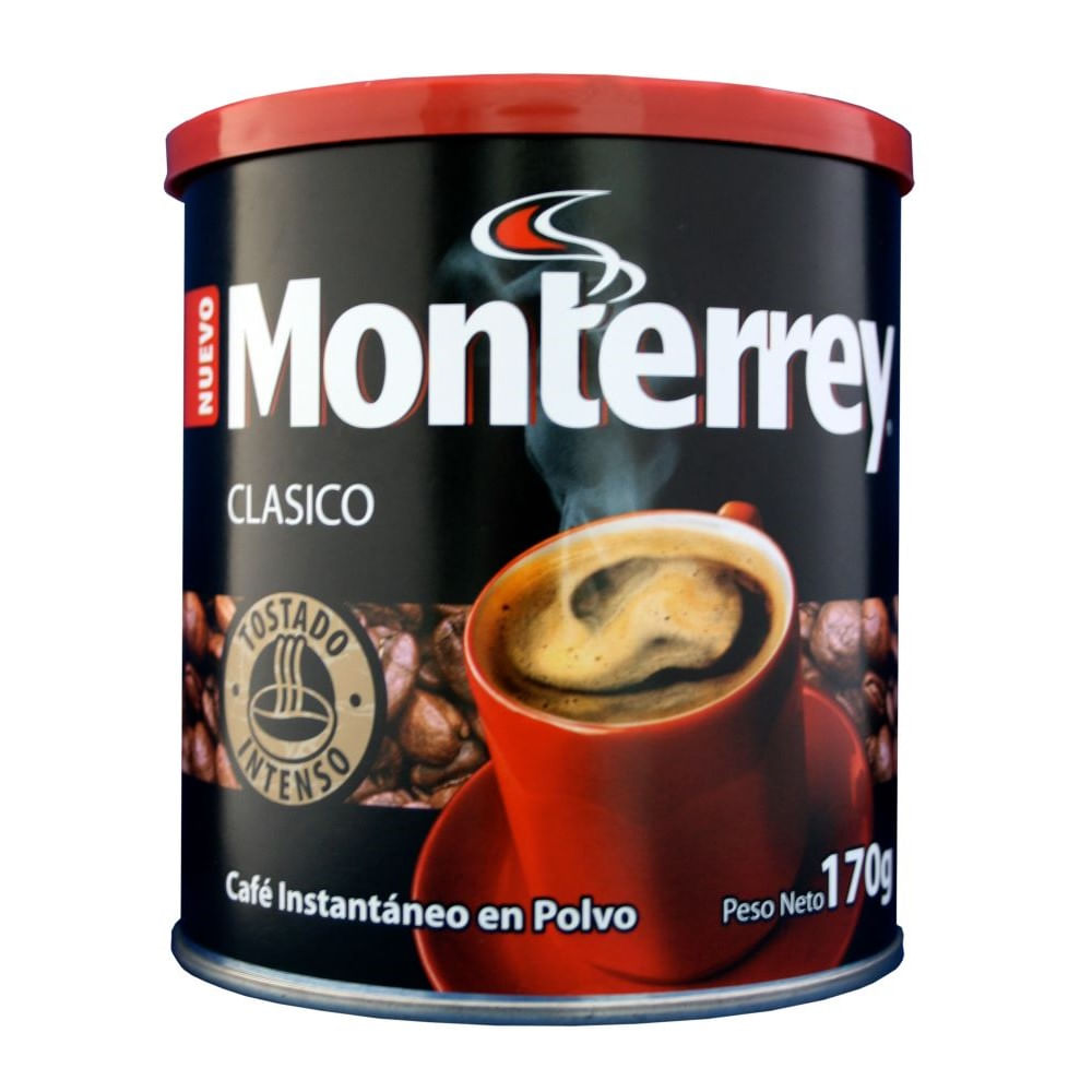 Café instantáneo Monterrey clásico lata 170 g