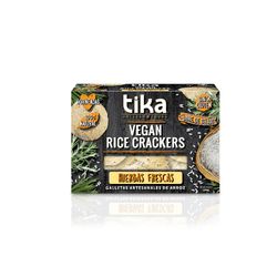 Galleta Tika vegan crackers hierbas frescas 100 g