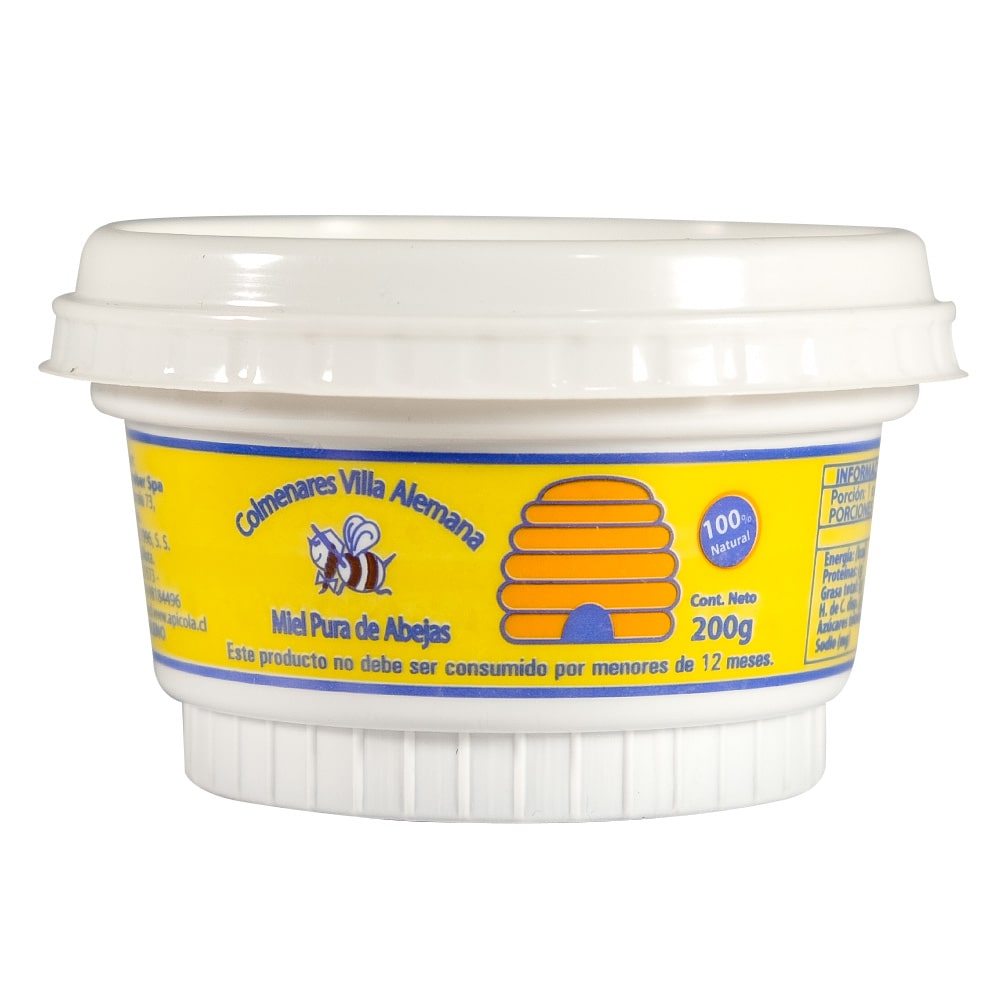 Miel de abeja Villa Alemana 200 g Miel de abeja Villa Alemana 200 g