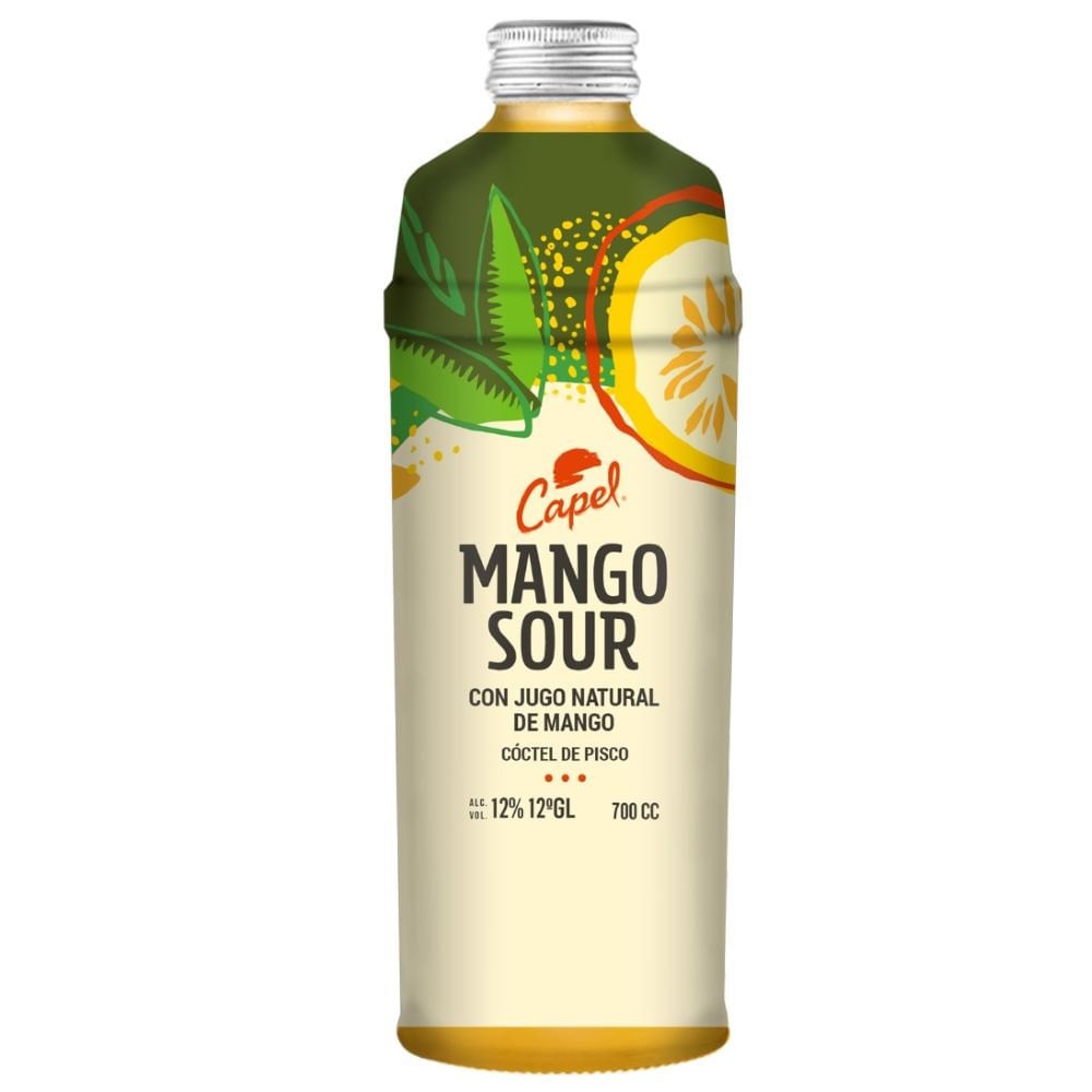 Cóctel Capel mango 12° botella 700 cc Unimarc