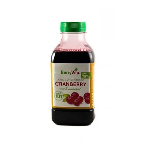 Jugo concentrado Berryvita cranberry con stevia 450 ml