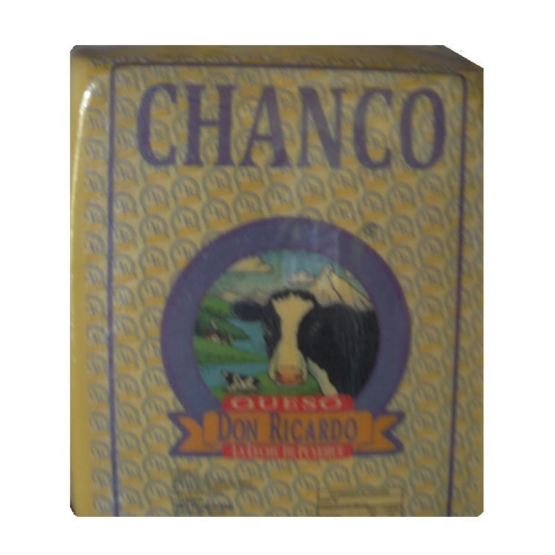 Queso chanco Don Ricardo trozo granel 300 g