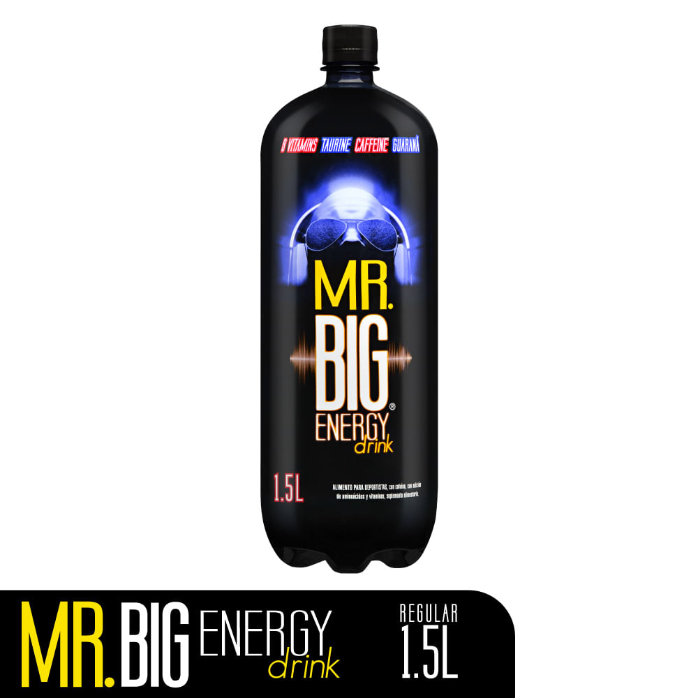 Bebida energética Mister Big botella 2.5 L