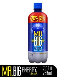 Bebida energética Mister Big zero 720 ml